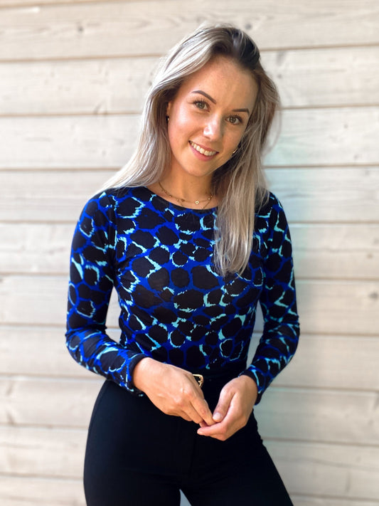 Long Sleeve Top Royal Blue