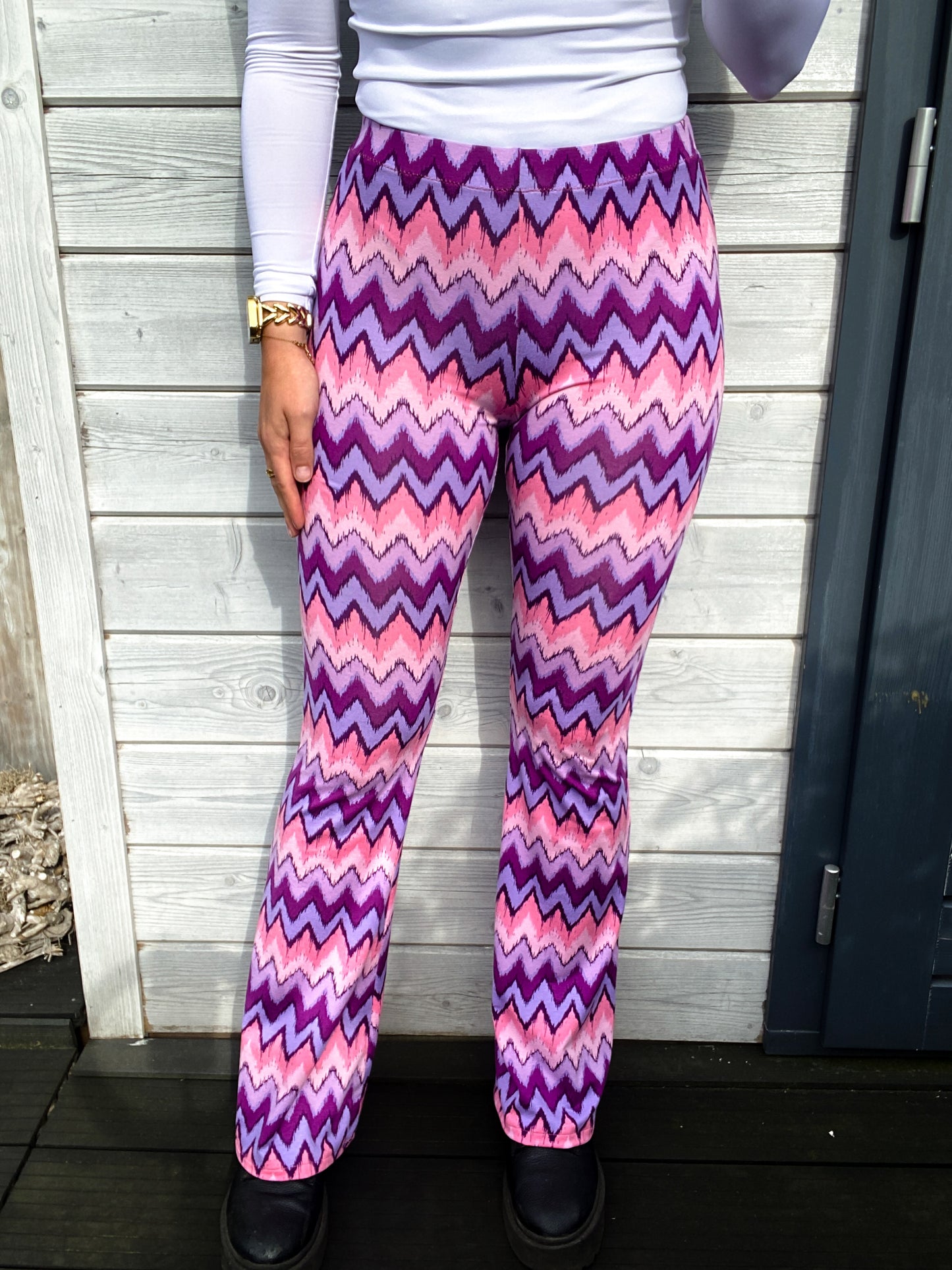 Flair pants Zigzag Pink/Purple